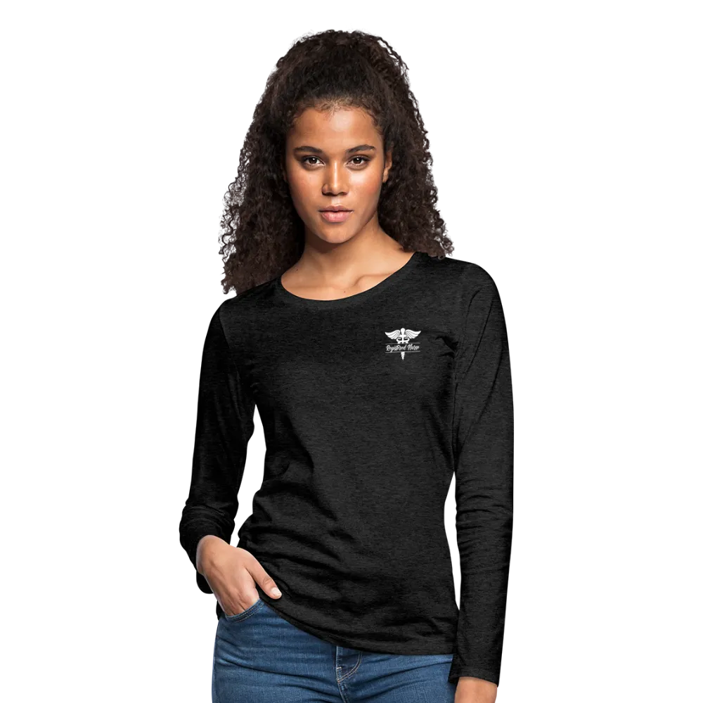 Registered Nurse Flag Women's Premium Long Sleeve T-Shirt  (CK7000)