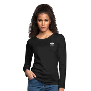 Registered Nurse Flag Women's Premium Long Sleeve T-Shirt  (CK7000)
