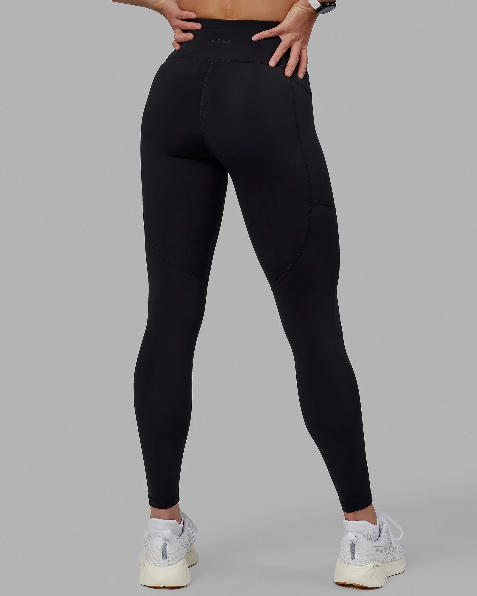 Rep Full Length Tight - Black-White