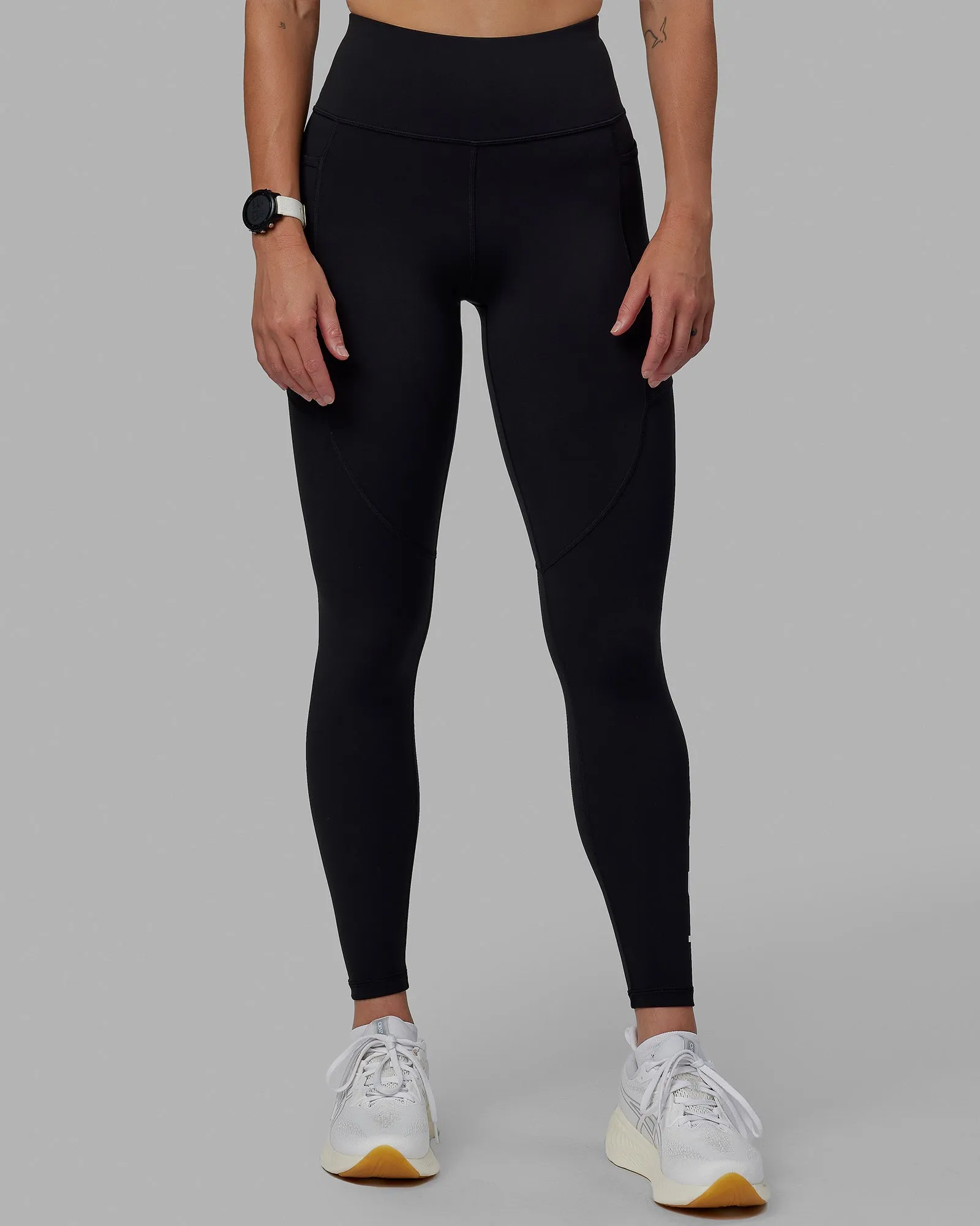 Rep Full Length Tight - Black-White