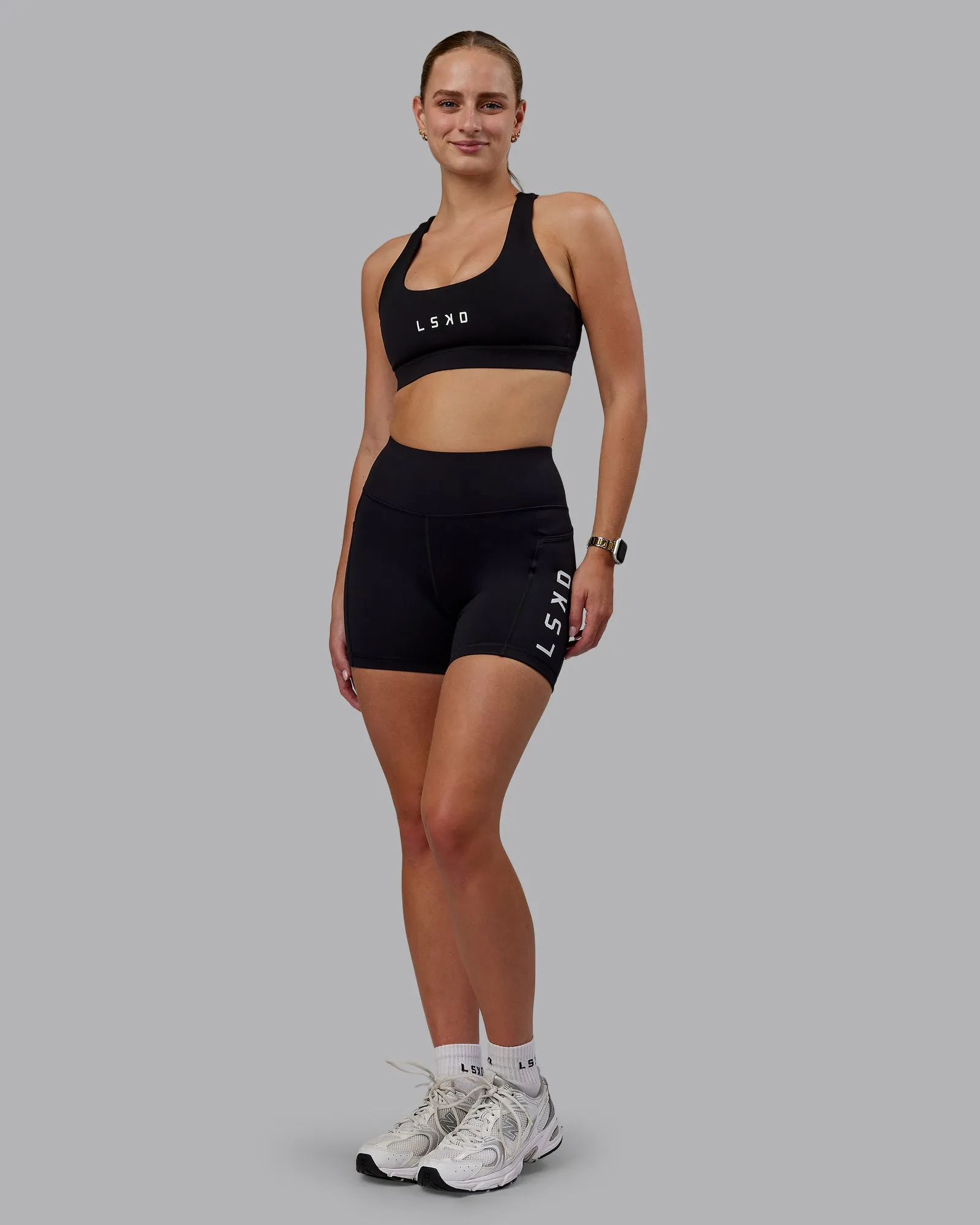Rep X-Short Tight - Black-White
