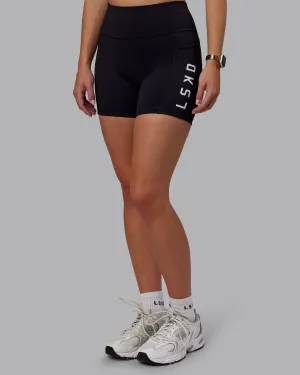 Rep X-Short Tight - Black-White