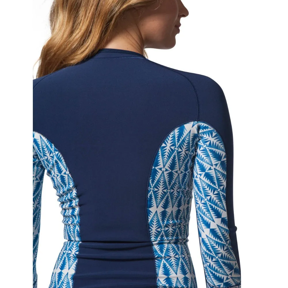 RIP CURL G-BOMB L/S FZ JACKET BLUE