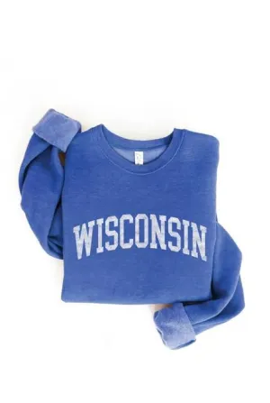 Royal Blue Wisconsin Sweatshirt