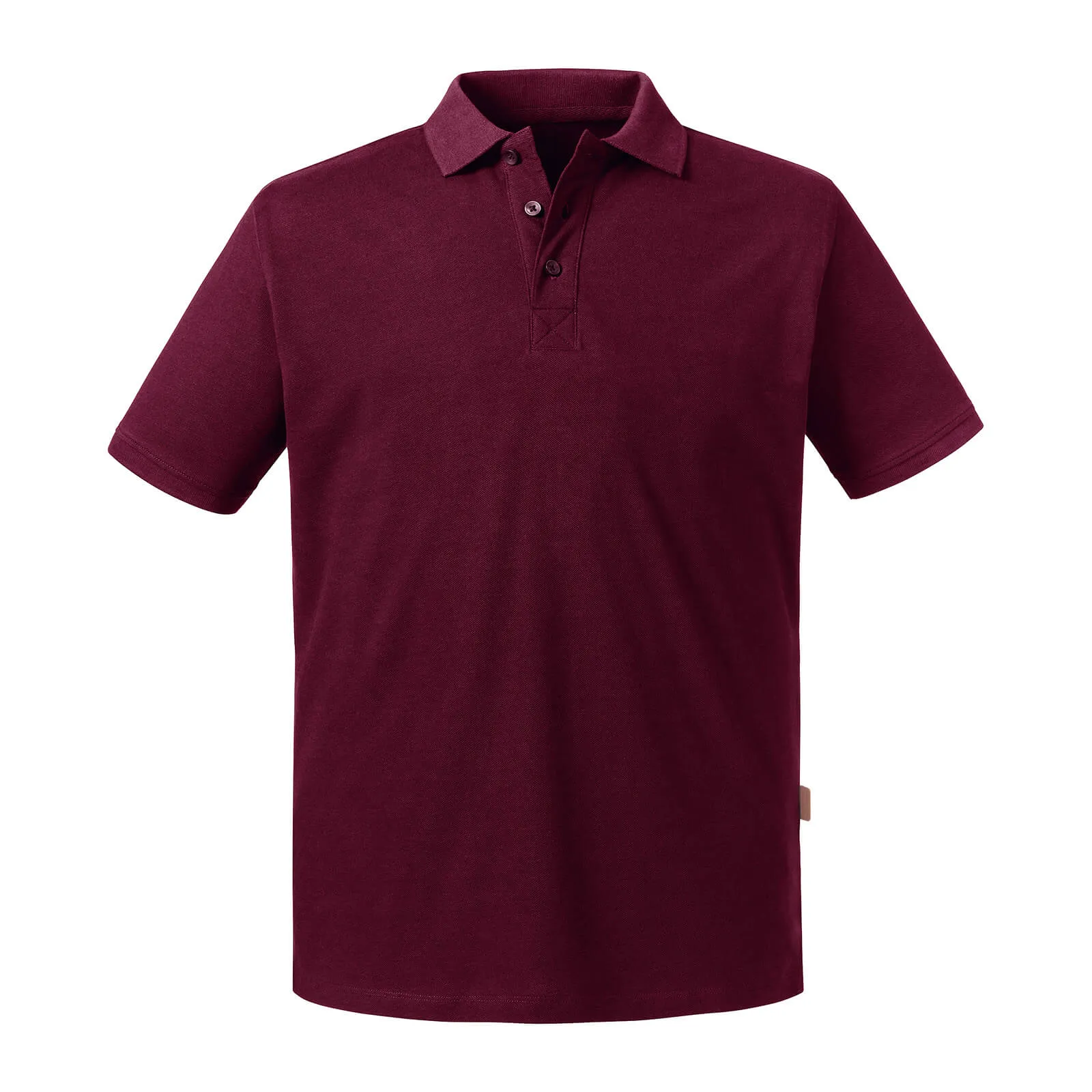 Russell Mens Pure Organic Polo