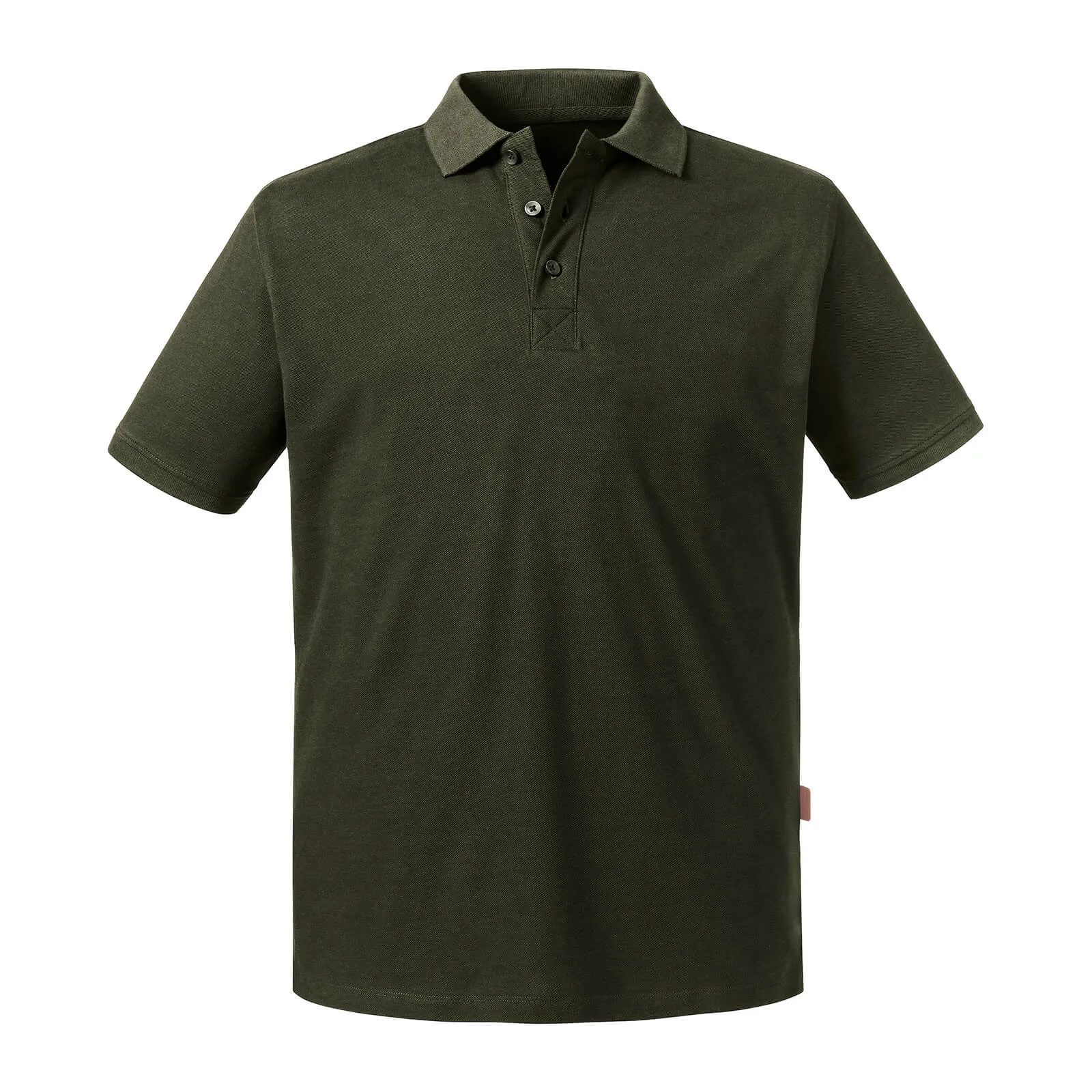 Russell Mens Pure Organic Polo