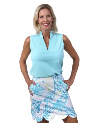 Sassy Scallop Skort Belize
