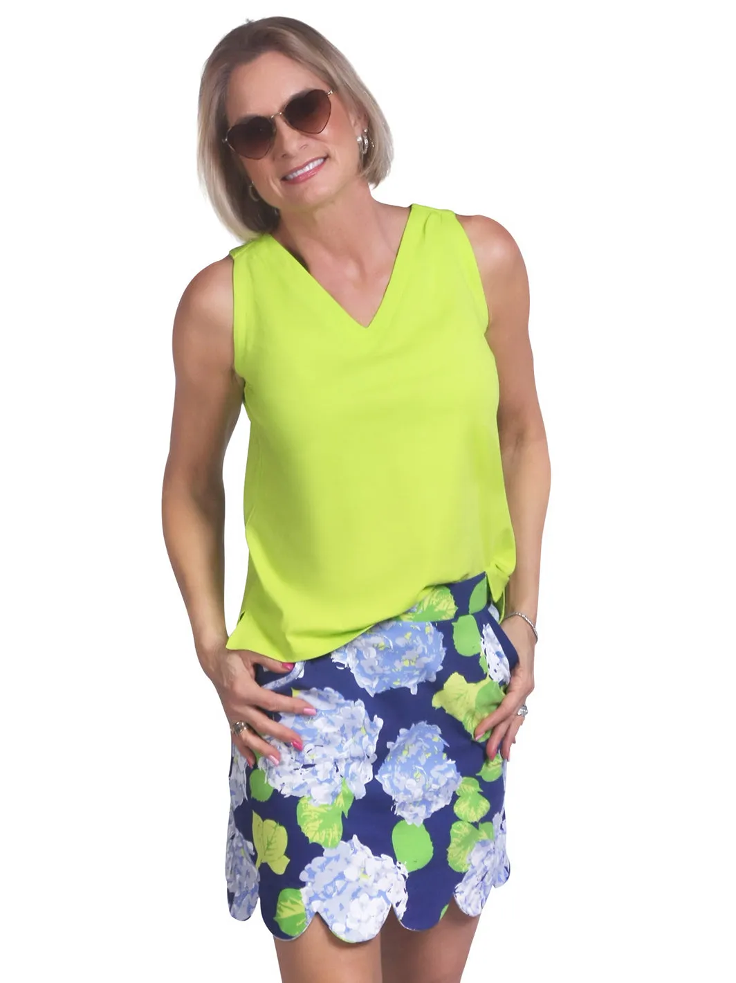Sassy Scallop Skort Lovey