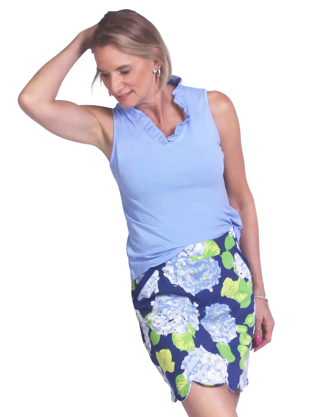 Sassy Scallop Skort Lovey