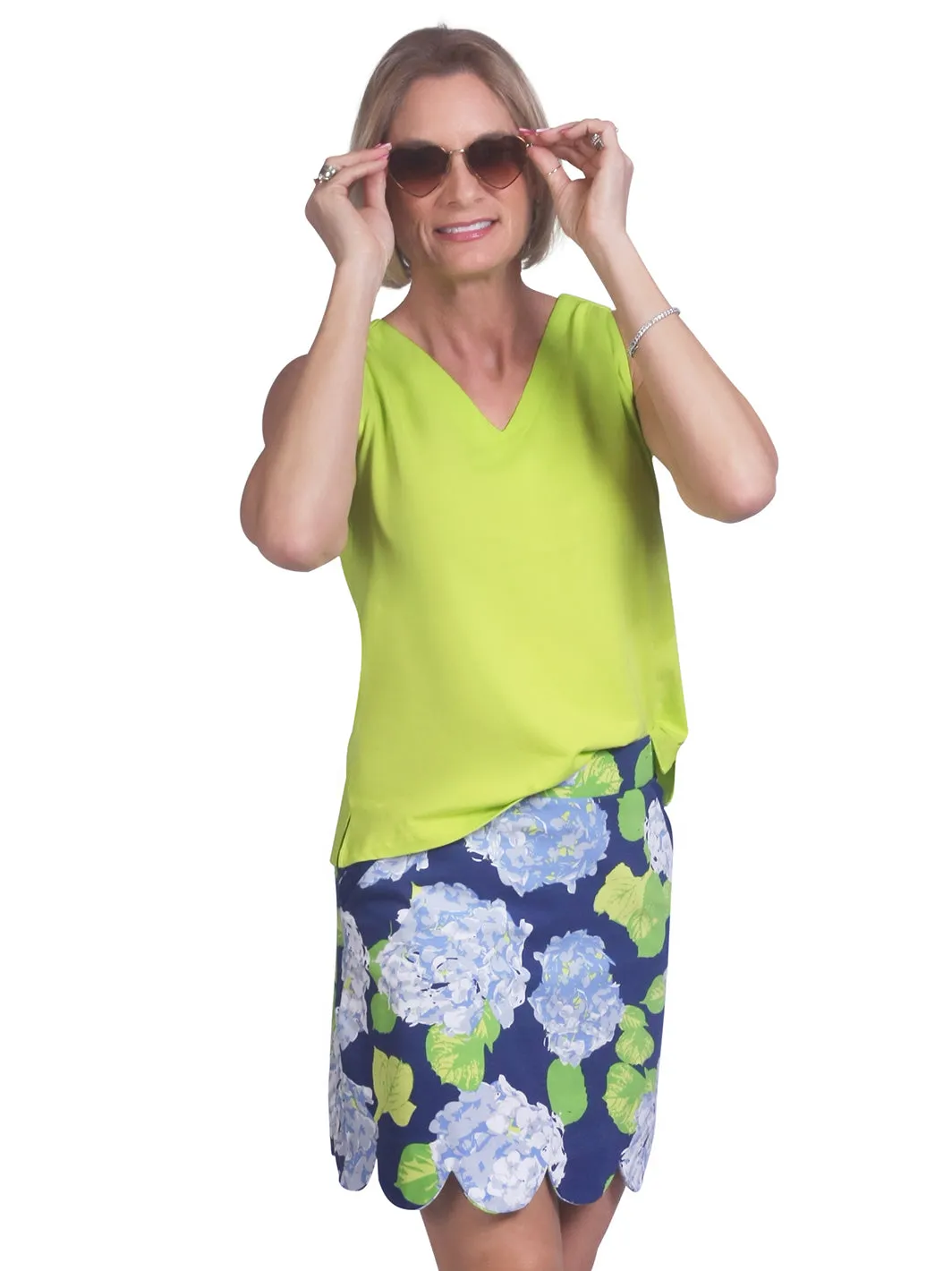 Sassy Scallop Skort Lovey