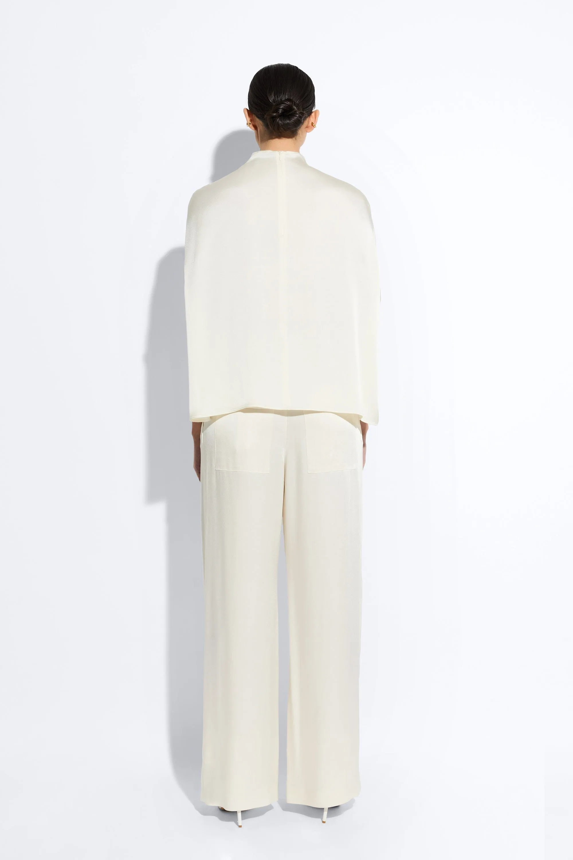 Satin Cape Tee