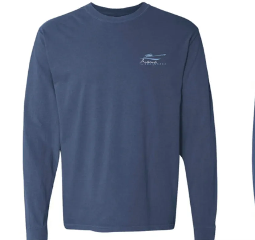 Scarborough Boatworks Long Sleeve T-Shirt - Navy