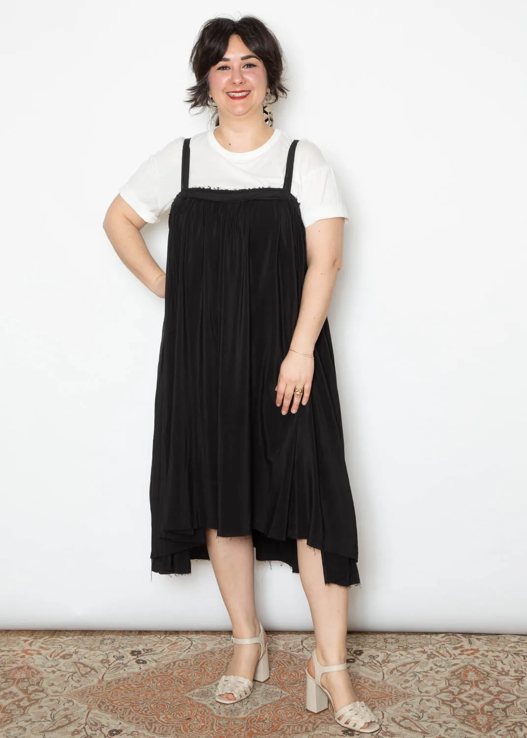 Serienumerica Silk Skirt Jumper