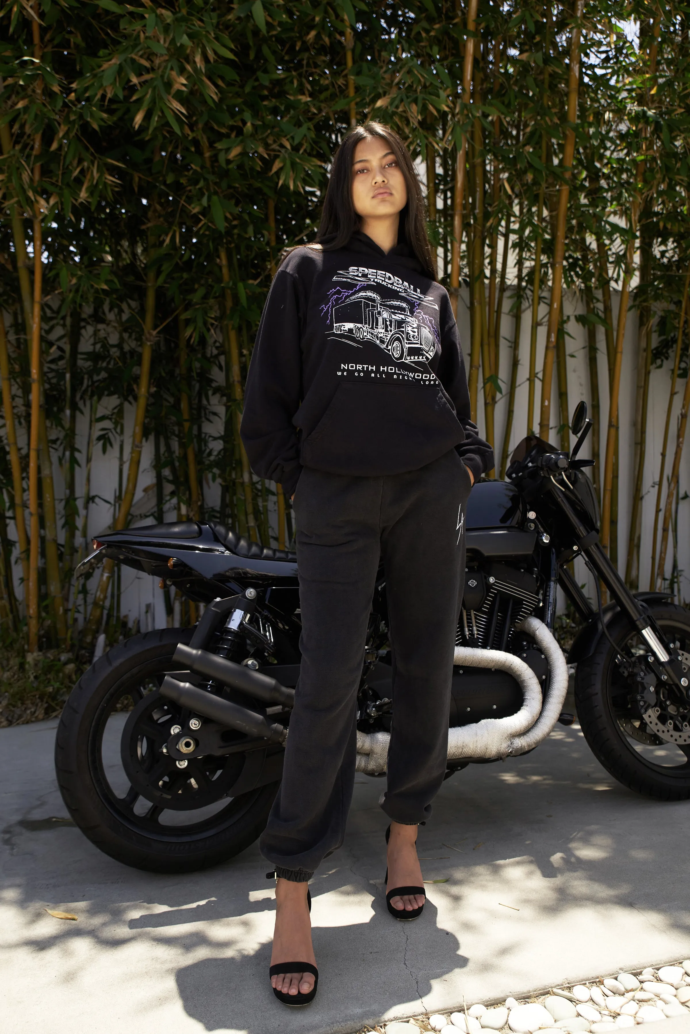 SPEEDBALL TRUCKIN HOODED FLEECE