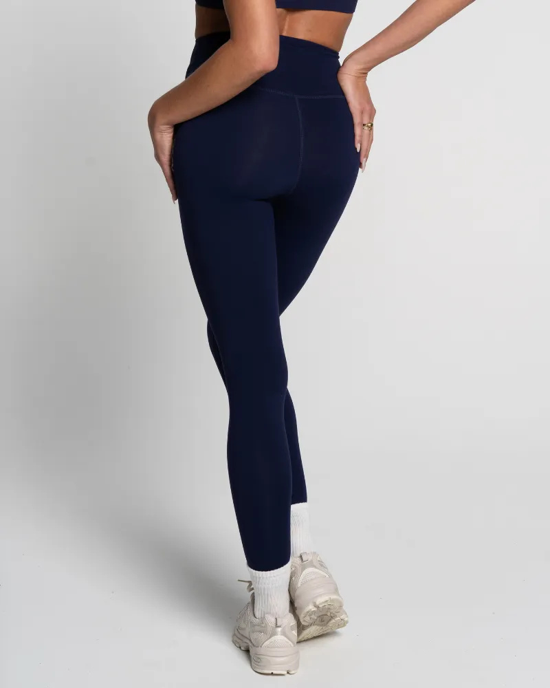 Staple Full Length Legging - Marine