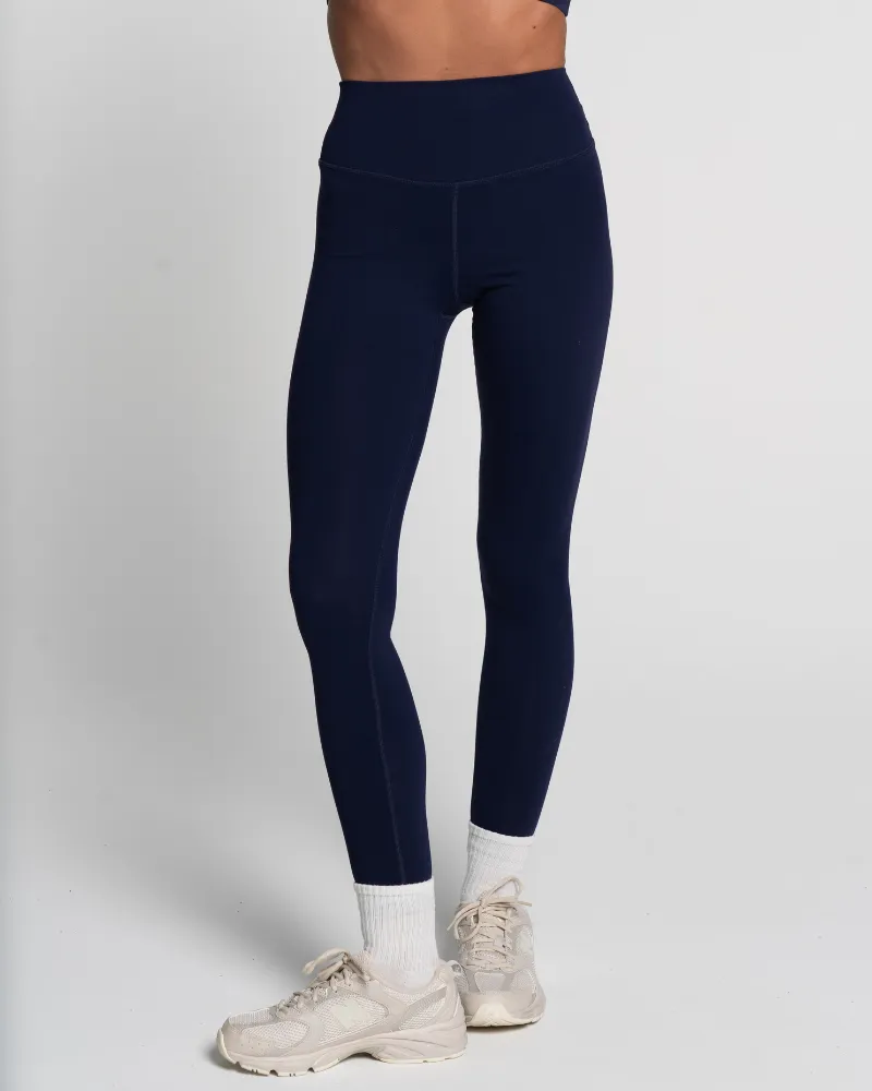 Staple Full Length Legging - Marine