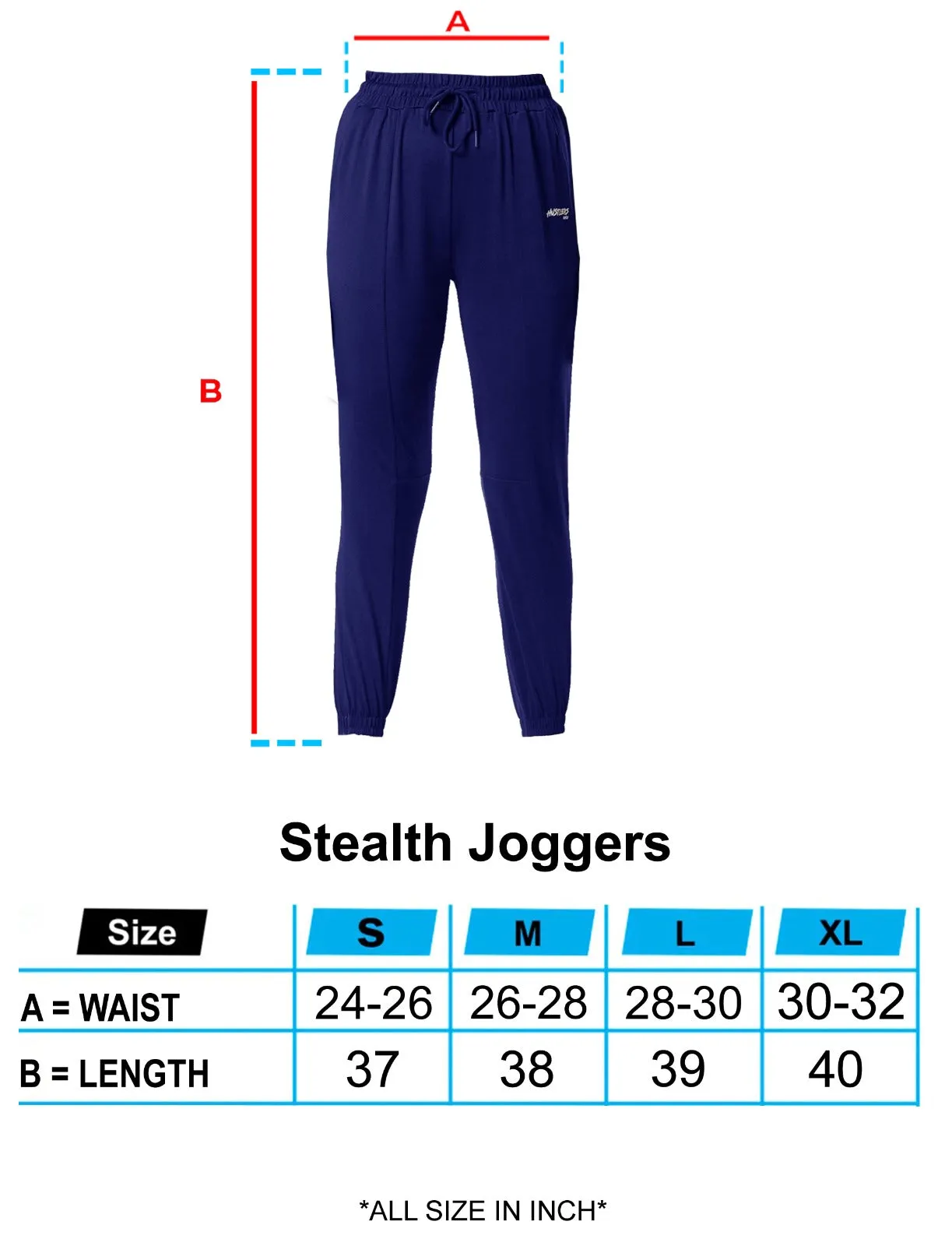 Stealth Joggers - Navy