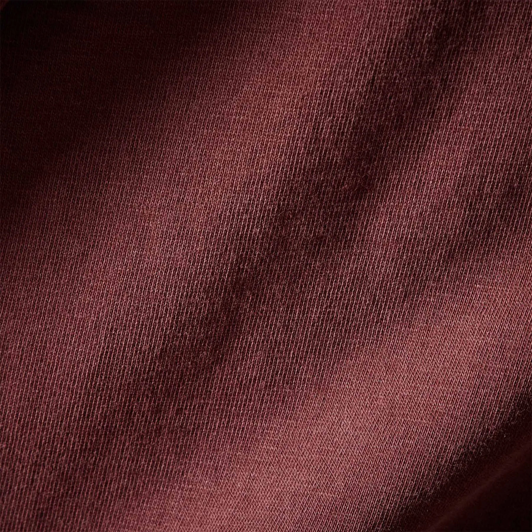 Sueded Jersey Polo - Claret Pigment