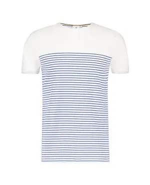 Summer Loading Stripe Tee Off White