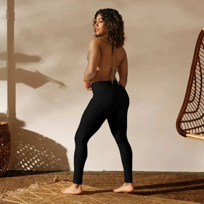 Supersoft Yoga Leggings in Black