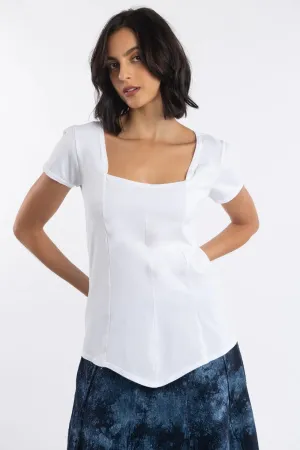 Sweetheart Square Neck Tee