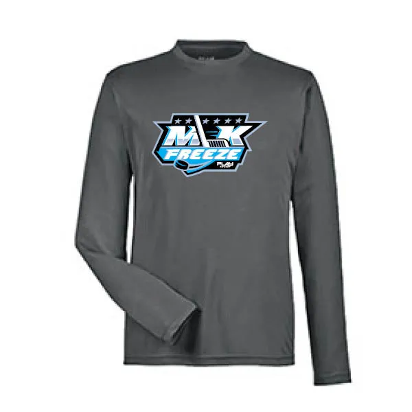 Team 365 Zone Performance Long Sleeve Shirts MLK Freeze