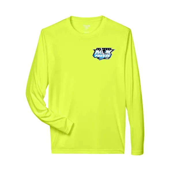 Team 365 Zone Performance Long Sleeve Shirts MLK Freeze