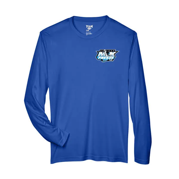 Team 365 Zone Performance Long Sleeve Shirts MLK Freeze