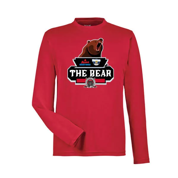 Team 365 Zone Performance Long Sleeve Shirts The Bear 2024