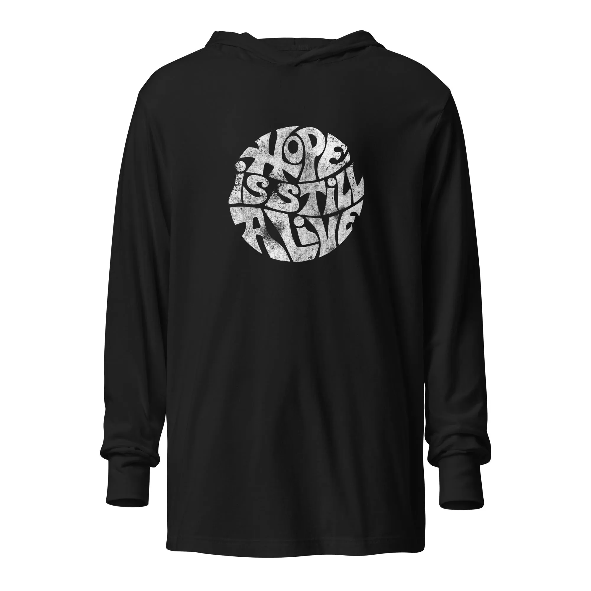 The Hope Is Still Alive Hooded long-sleeve tee