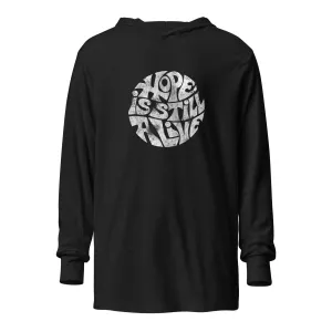 The Hope Is Still Alive Hooded long-sleeve tee