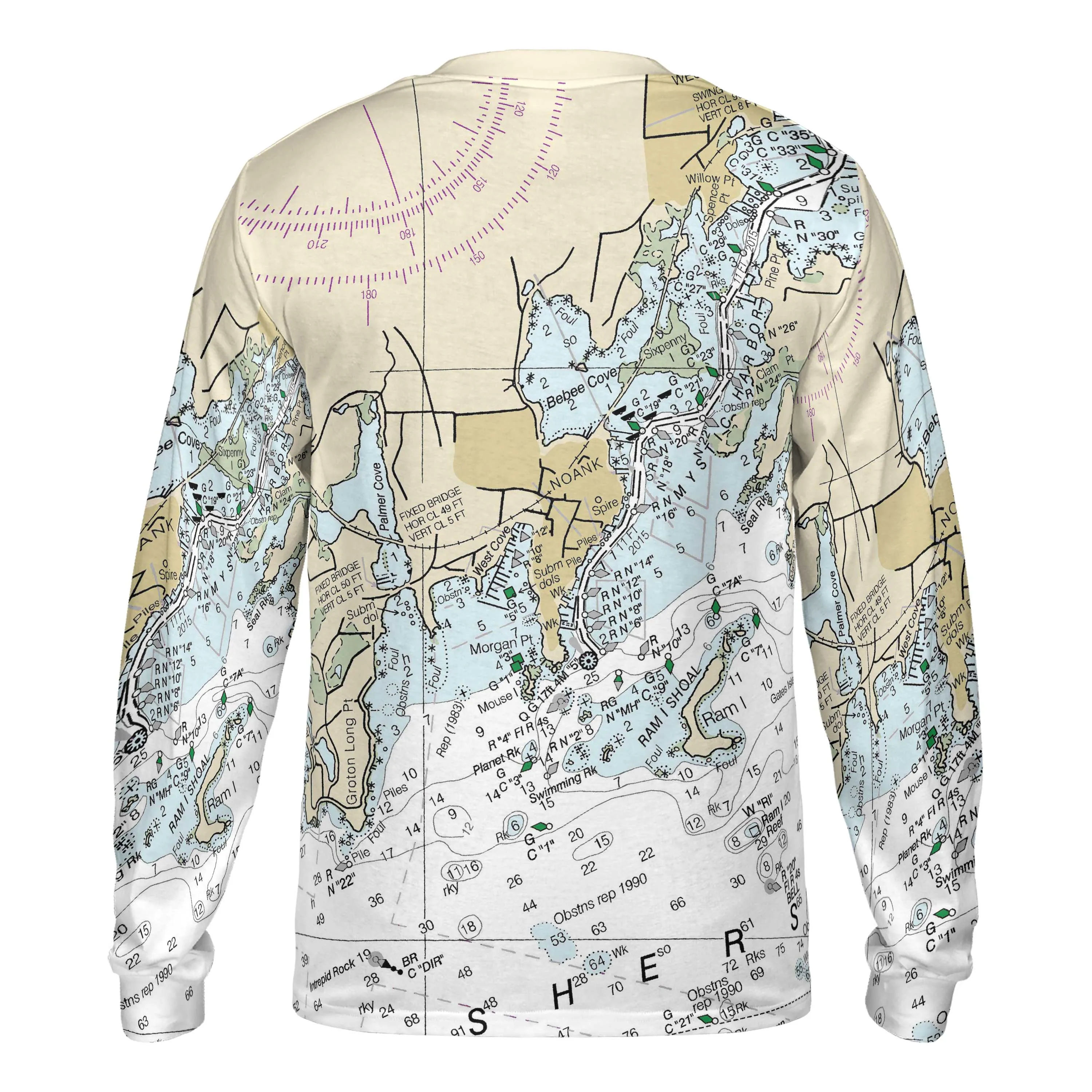 The Noank Navigator Long Sleeve Tee