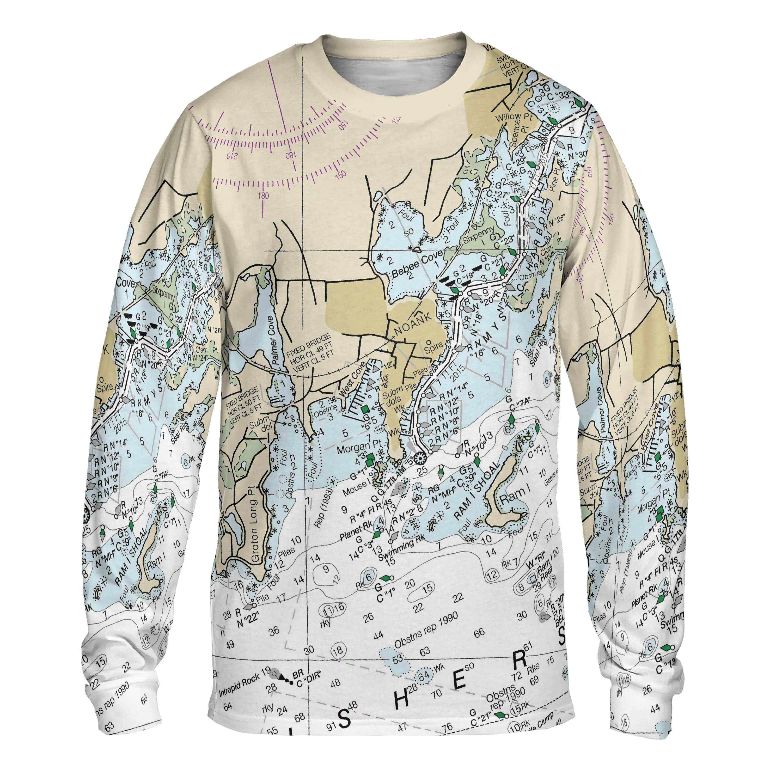 The Noank Navigator Long Sleeve Tee
