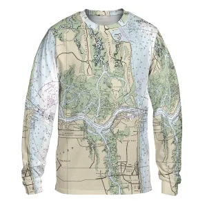 The St Johns River Navigator Long Sleeve Tee