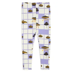 Ufo Aop Leggings - Purple