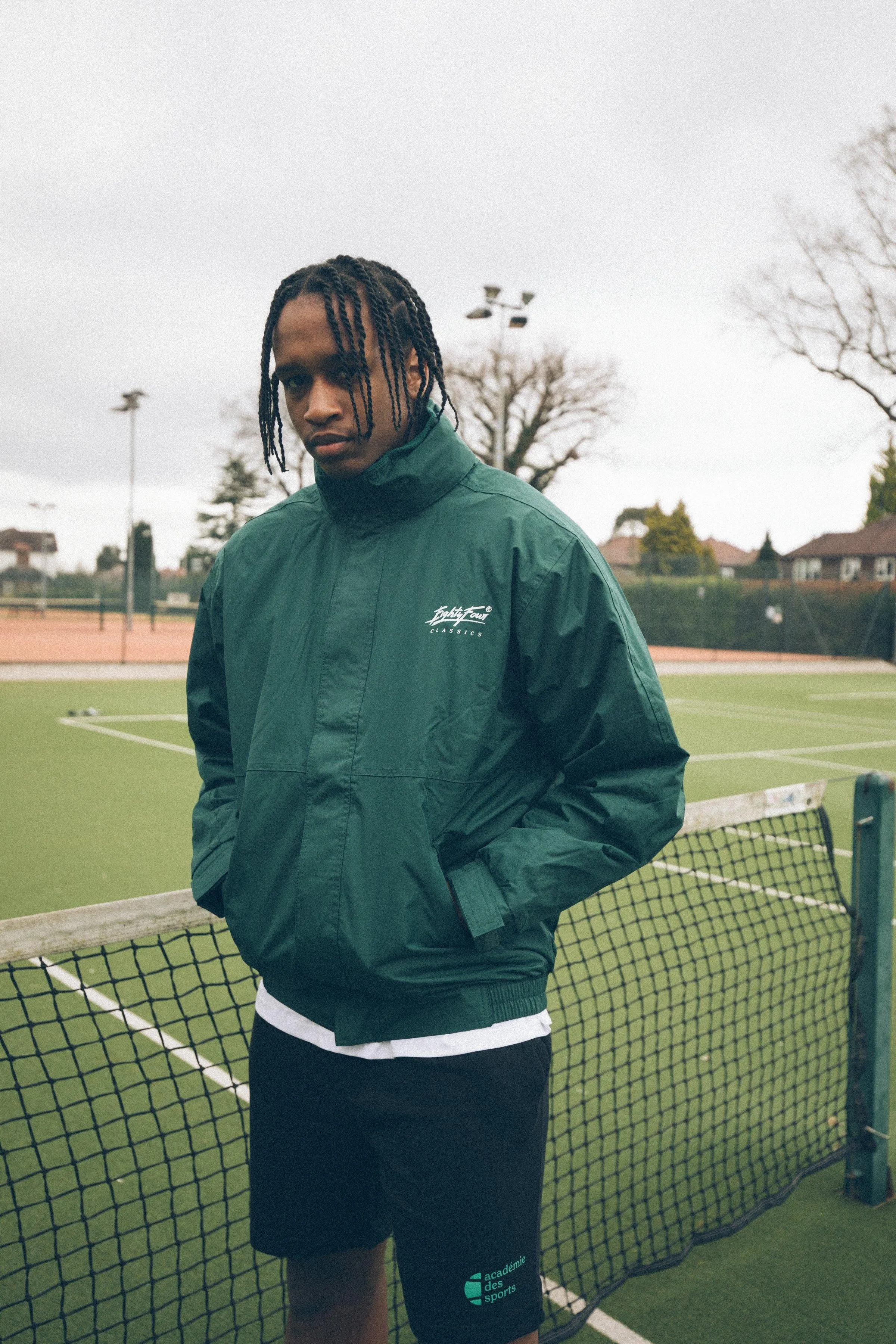 Vice 84 'Classics' Retro Jacket - Bottle Green