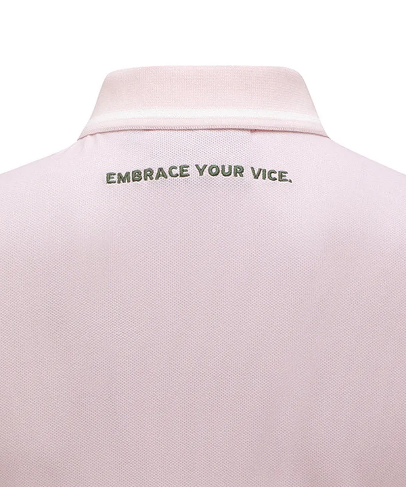 Vice Golf Atelier Women's Embrace T-Shirts - Light Pink
