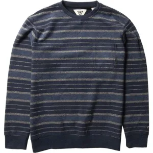 Vissla Soft Top Pocket Crew - Dark Denim