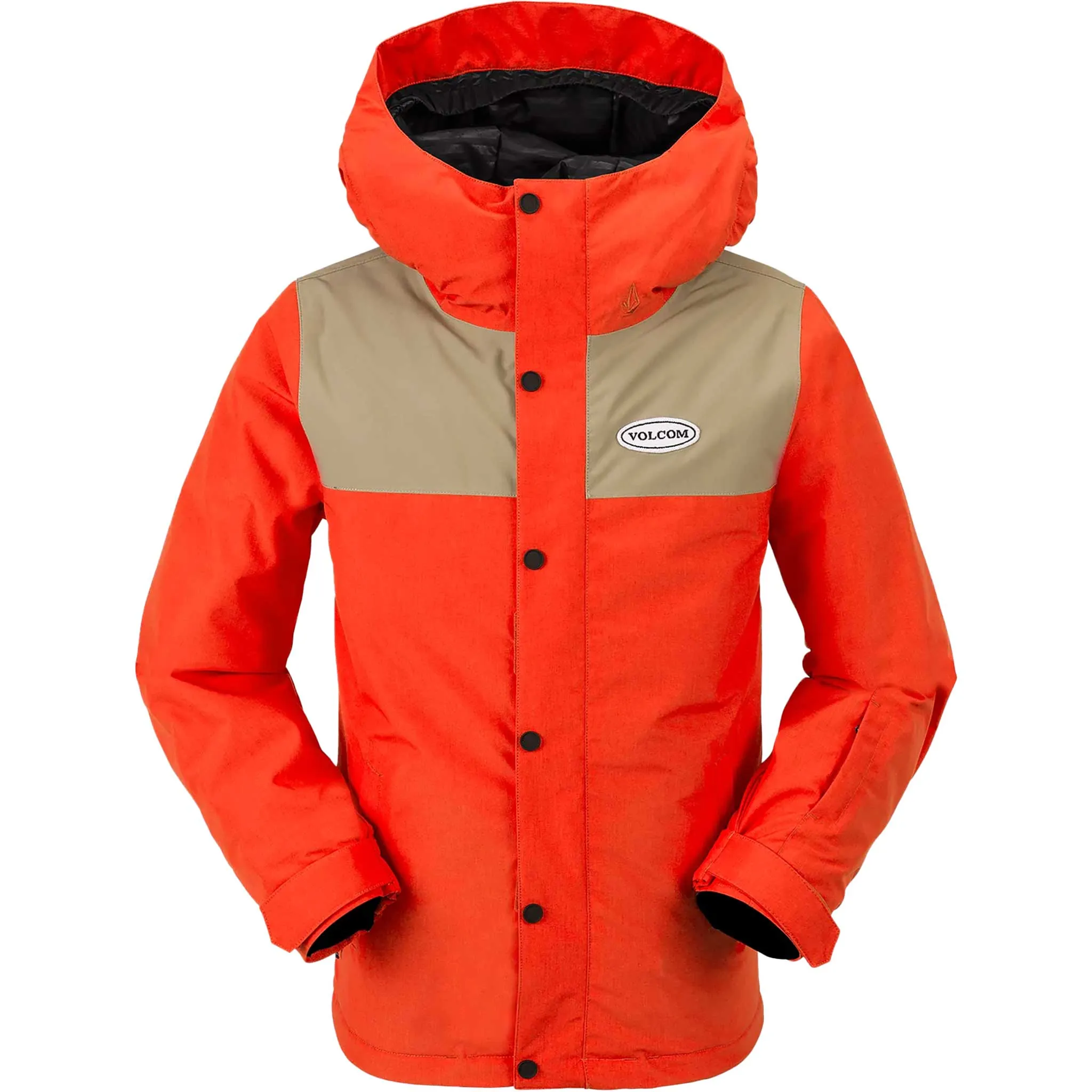 Volcom Stone 91 Insulated Kids Jacket Orange Shock 2024