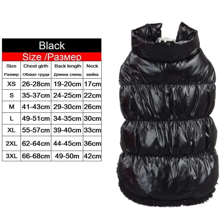 Warm Dog Clothes Winter Fleece Inside Bulldog Pet Vest Puppy Outfit Dog Jackets Windproof 8 Color Clothes for Medium Large Dogs