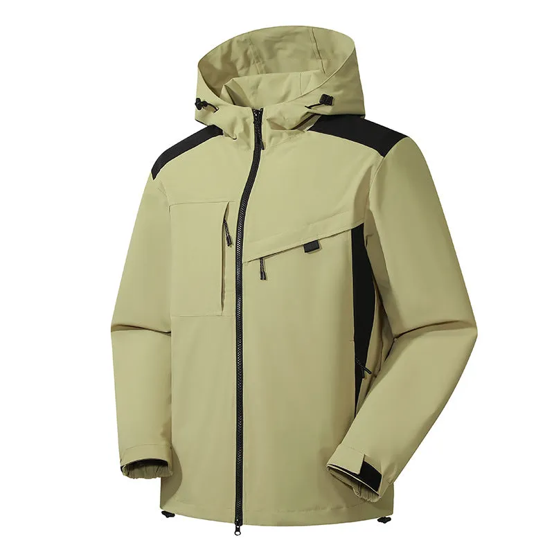 Waterproof Windproof Outdoor Shell Jacket