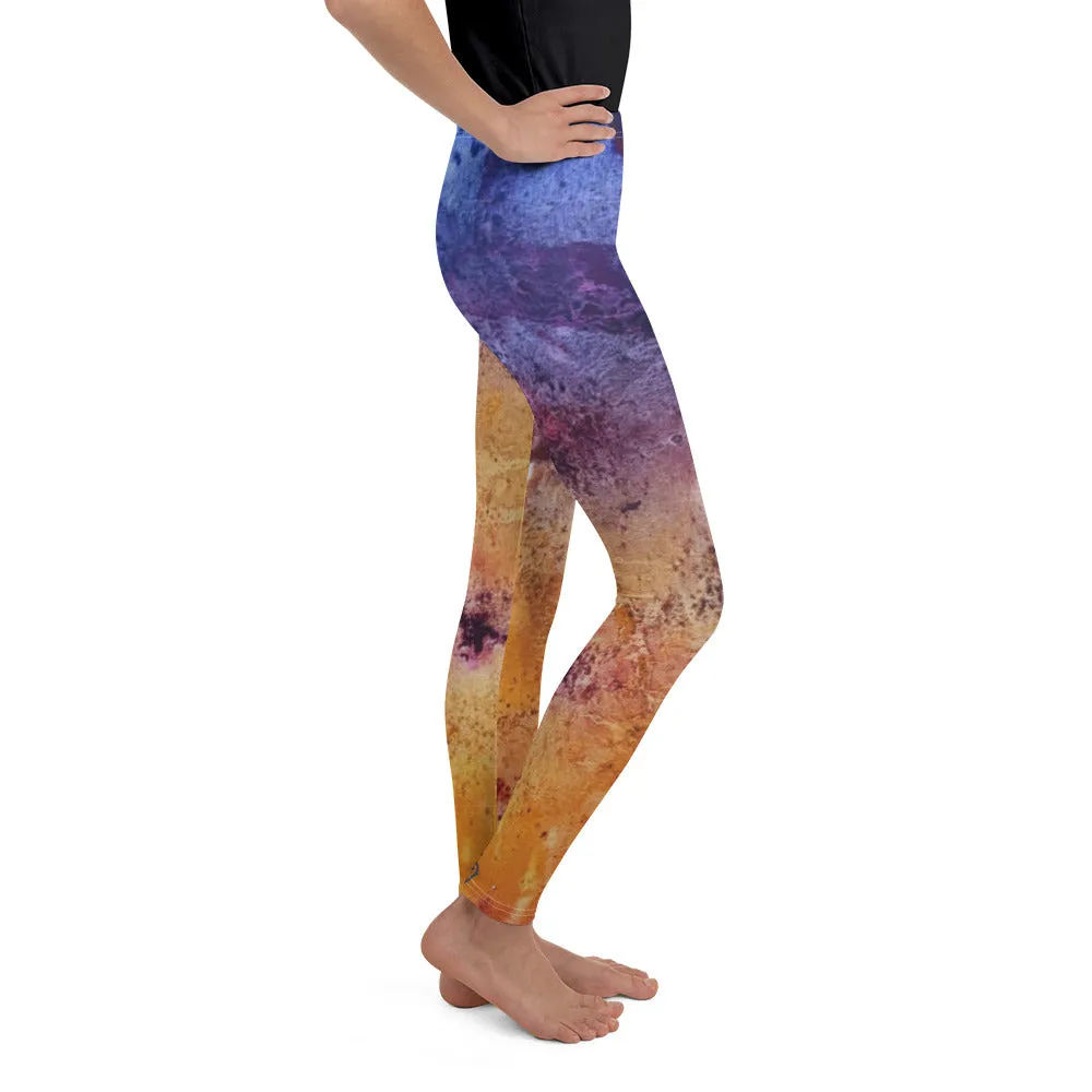 Whimsy Fit "Splash" Girls Leggings