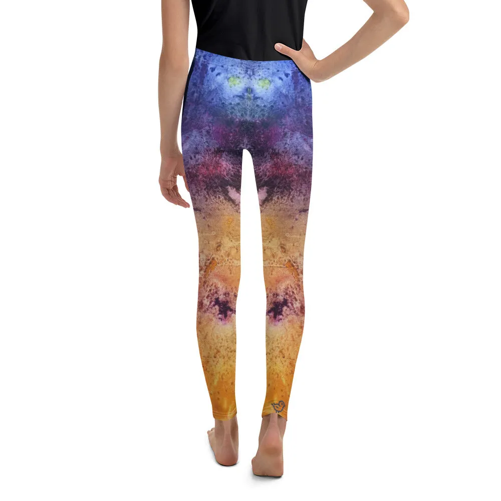 Whimsy Fit "Splash" Girls Leggings