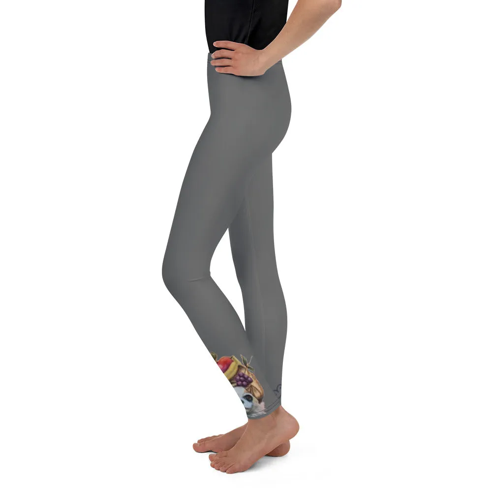 Whimsy Fit “Salon Dogs” Girls Leggings