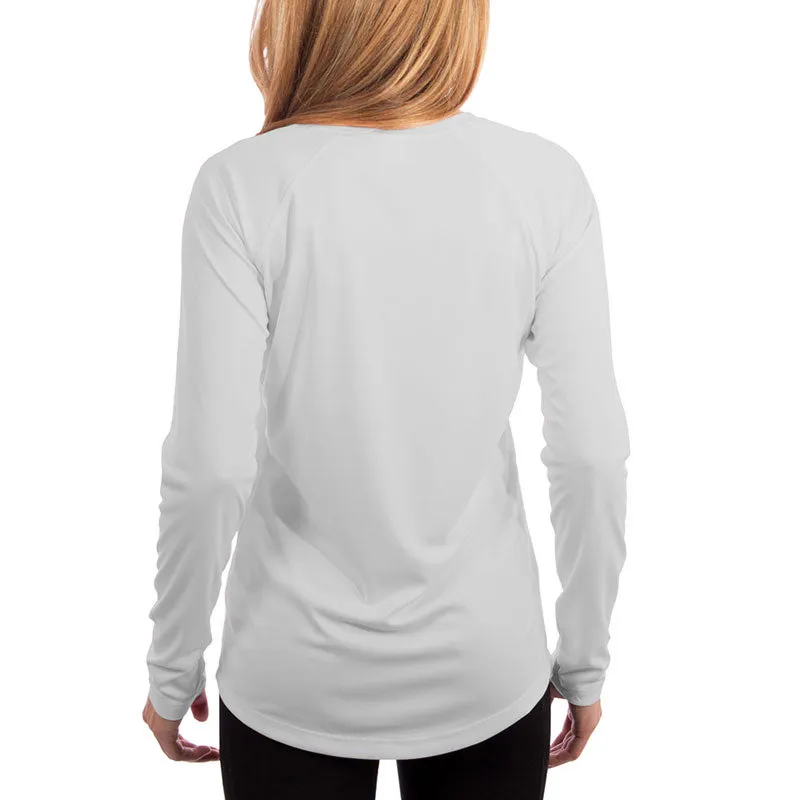 Women's Cotton Long Sleeve | White | Blue SA