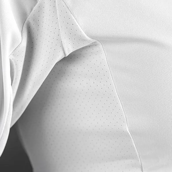 Women's Performance Long Sleeve Shirt | White | Tidal Waves