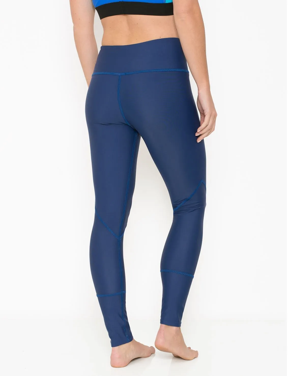 Women's Swim Legging (Regular & Plus Size) - Navy