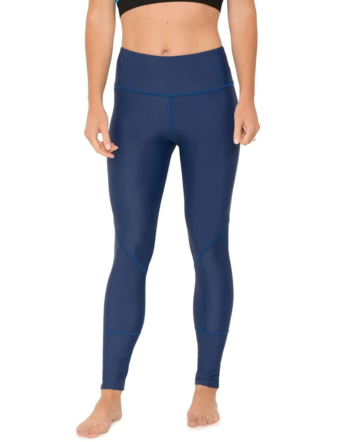 Women's Swim Legging (Regular & Plus Size) - Navy