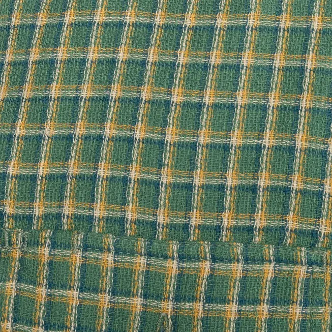 Yarn Double Dyed Cloth Over Shirt - Green